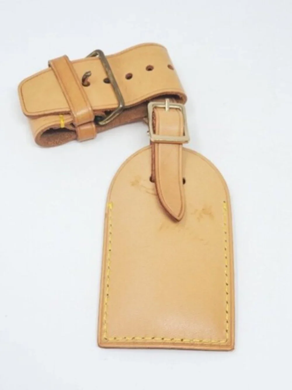 Authentic Louis Vuitton Luggage Tag / Nametag / Travel Tag 122425 - Picture 2 of 5